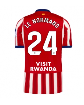 Atletico Madrid Robin Le Normand #24 Maglia Gara Casa Repliche 2026-27 Maniche Corte Atletico Madrid Robin Le Normand #24 Maglia Gara Casa Repliche 2026-27 Maniche Corte